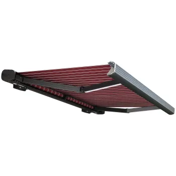 Customized Outdoor Awning with Aluminum Frame and UV Protection