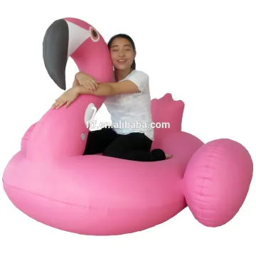 New PVC material inflatable flamingo floating