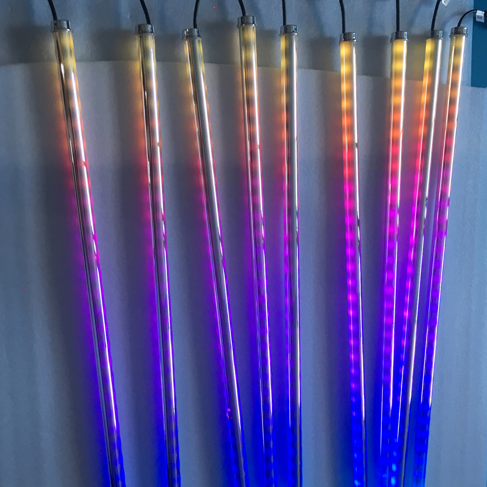 Kolmion LED Pixel Tube -tapahtumavaiheen sisustus