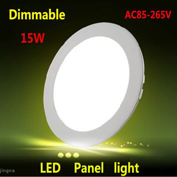 Dimmable  15W  Round Led Panel Light