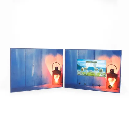 Custom 7" Screen Video Greeting Card for Weddings
