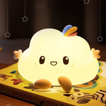 Cloud Silicone LED Night Light for Kids