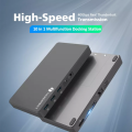 10-в-1 Multiport Aluminum Thunderbolt 3 Док