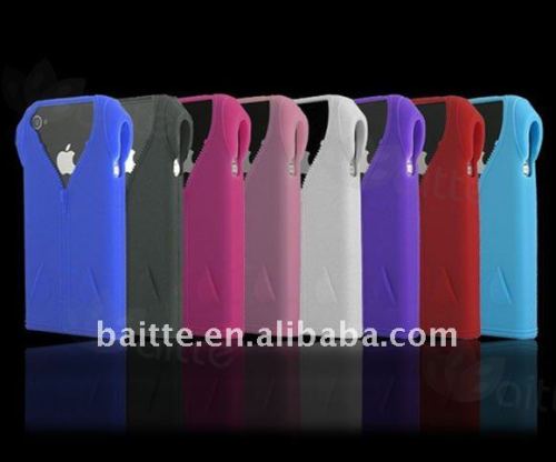 T-shirt silicone skin for iphone 4GS skin