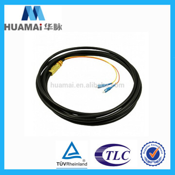HM-1998-09 OM1 OM2 OM3 Fiber Pigtail, Low Insertion Fiber Optic Pigtails,Waterproof Pigtail Connectors