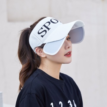 Adjustable Sun-Proof Knit Hats for Women: Outdoor Sports Sun Visor Hats