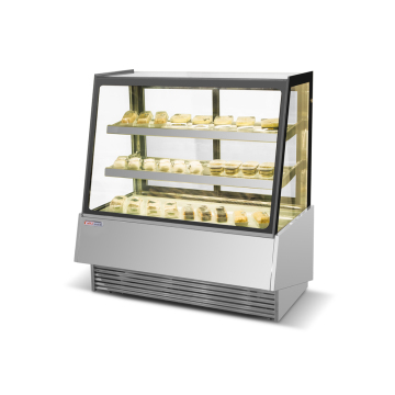 commercial cake showcase for pastries deli dairy