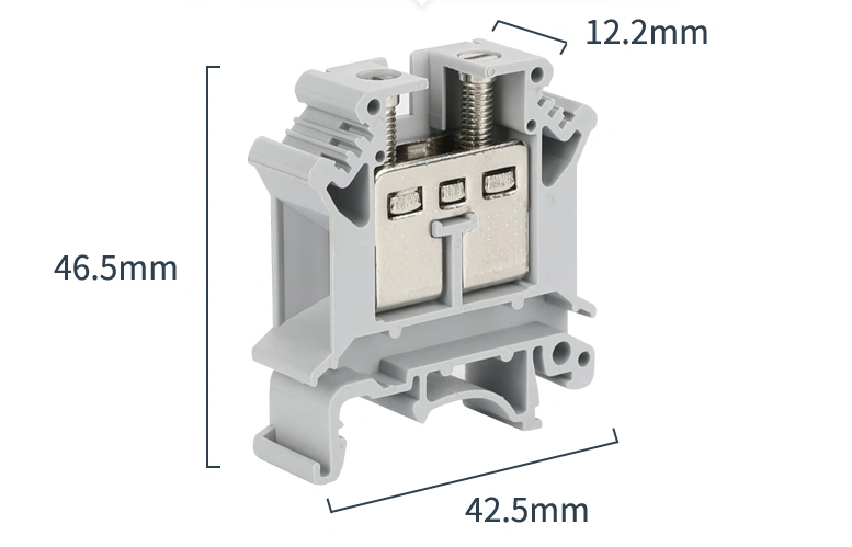 DIN-Schienen-Klemmleiste Endstopper