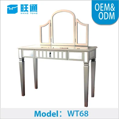 Promotional wood antique dressing table,French classic simple dressing table
