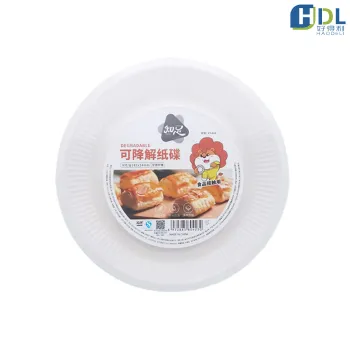 Lightweight 7-Inch Paper Plate for Events