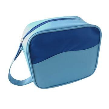 Unique Cosmetic Bags for Promotional and Travel, Micro Fiber+190T Polyester