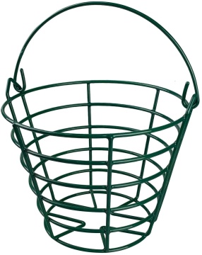 Golf Ball Basket with Handle - Holds 100 Balls for Driving Range
