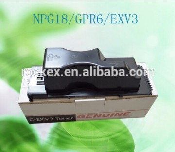 Laser printer accessories NPG18/GPR6/EXV3 for Canon IR2200/2220/2800/3000/3300