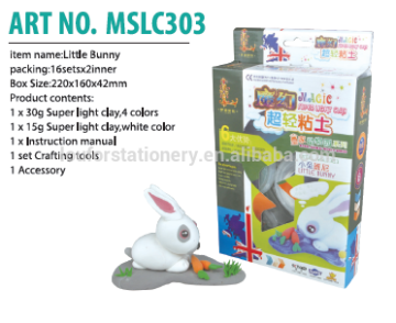 loufor air dry modeling clay diy toys for kids