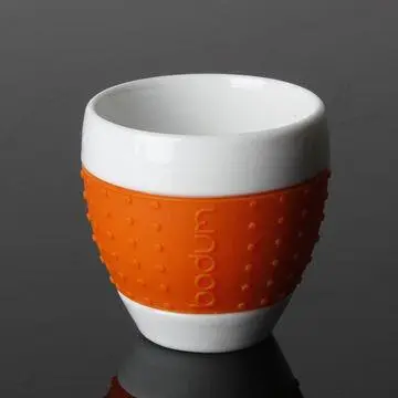Ceramic Mugs, with Silicon Made for Bodum