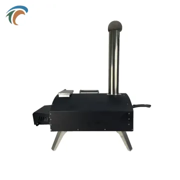 Stainless Steel 16 Inch Wood And Gas Fired Pizza Oven