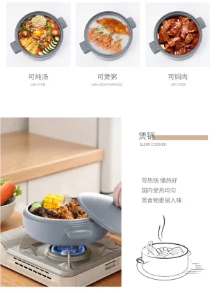 ceramic pot soup pot cooking pot