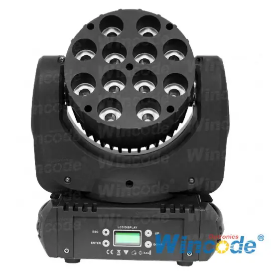 High Quality 4-in-1 RGBW 12x12W 120W LED Moving Head Light for Stage