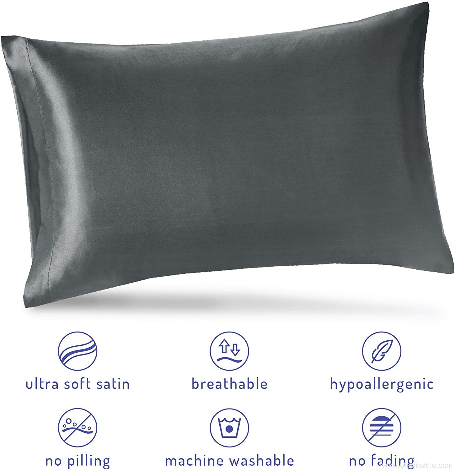 Silky Satin Pillowcase Cool and Easy Wash