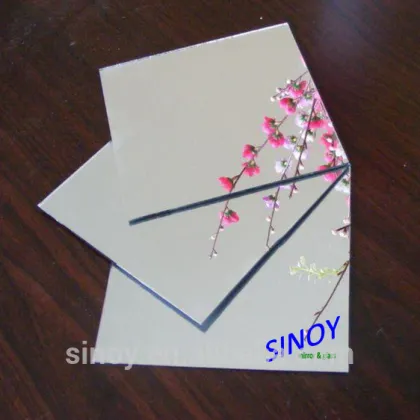 Sinoy Mirror Glass Factory Out Let Silver Miroir Glass