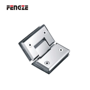 Bisagra de vidrio de 135° con borde biselado SS304