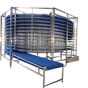 3000kg/h Twin Drum Spiral Freezer