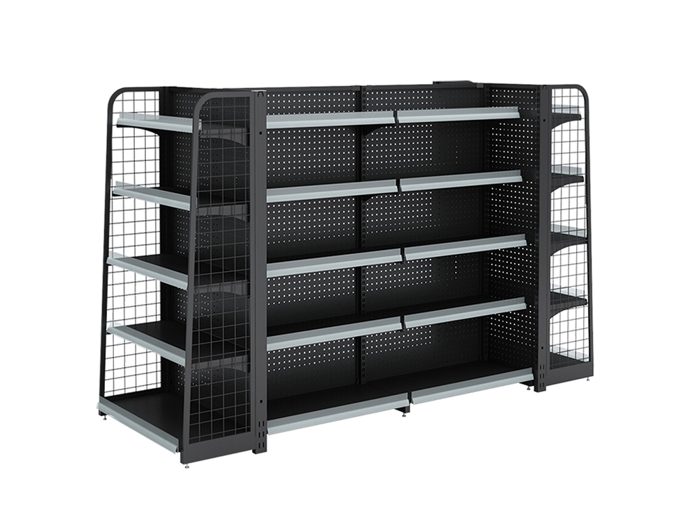 Black Metal Shelving