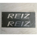 Small and Cute Nickel Thick Nameplate
