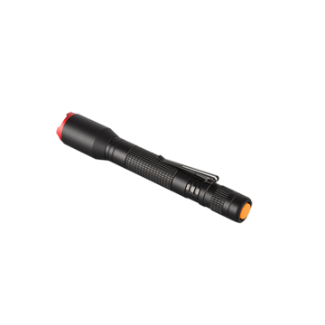 250LM Aluminum Alloy 2xAA Battery LED Flashlight with IPX4 Waterproof and Zoom Function - EDC Torch