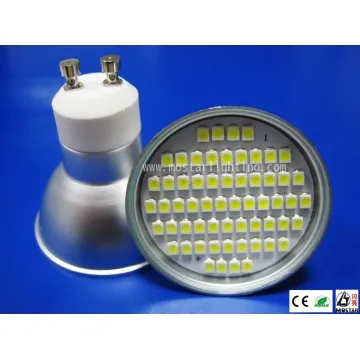 LED GU10 3W GU10 60SMD 3528 LED Lamp Cup