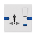 RN Series 1 Gang 13a Switched Multi Socket