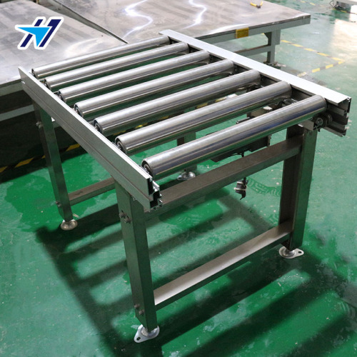 Section power roller conveyor