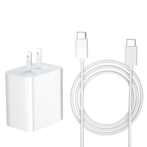 20W PD Charger with usb-c data cable