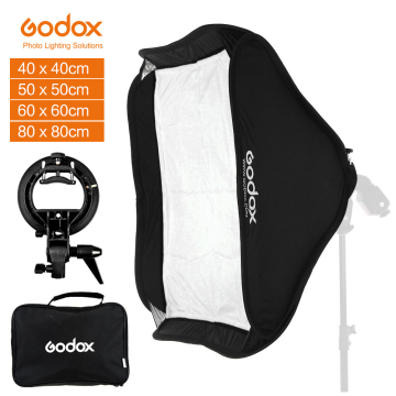 Kit softbox regolabile godox per scattare Speedlite Studio