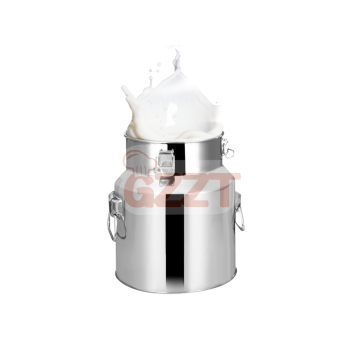 Stainless Steel 304 Milk Buckets - 15L to 68L with Sealing Rings