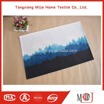 Low Price Digital Printed decorative mat carpet rug