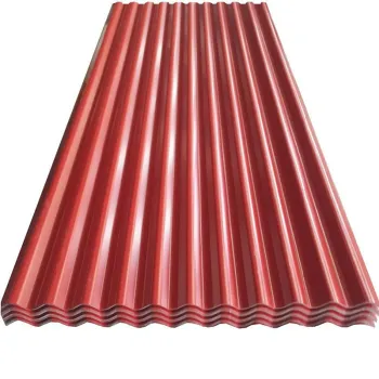 Red Iron Sheet Galvanized Roofing and Color Coated House Materials