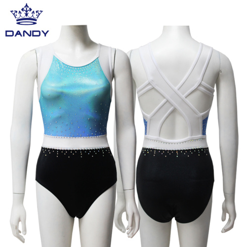 Disseny sublimat sense esquena personalitzada Leotards de gimnàstica barata