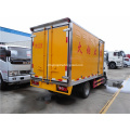 YUEJIN 4x2 Cargo รถบรรทุกตู้แห้งสำหรับขาย