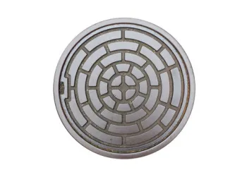 Customized shape Iron Sand Casting Manhole Cover
