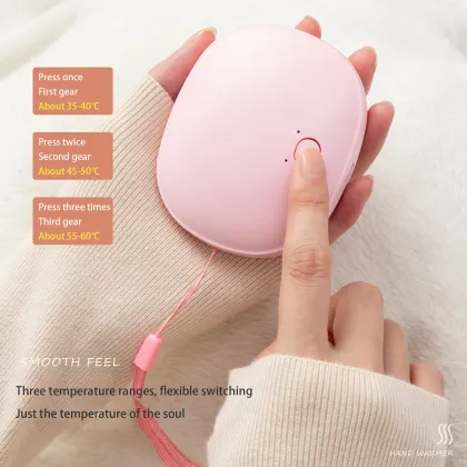 Hot Sale: Lovely Wholesale Mini Portable USB Rechargeable Hand Warmer