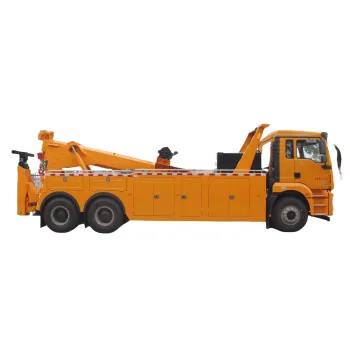 SHACMAN tow truck with lifting capacity 20 tons