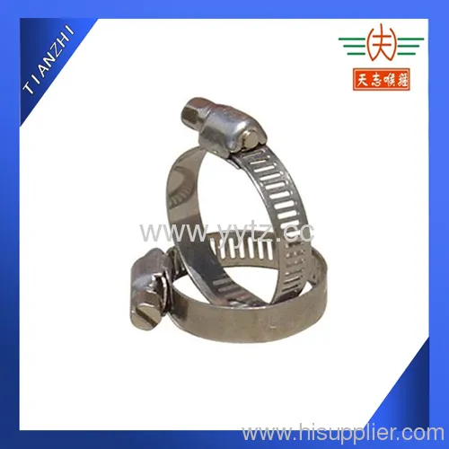 Mini Stainless Steel American Type Hose Clip 