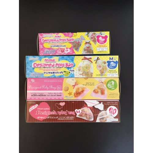 Plastic Translucent Poly Flat Clear Grocery Fruits Bread Transparent Cake Food Bag with Printing for Bakery