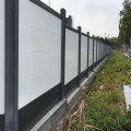 Steel Structure Enclosure PVC Steel Sandwich Panel Fence