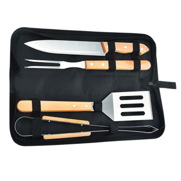 Auplex Barbecue Stainless Steel Kitchen Cooking Bbq Tools Smoker Grill Accessories Set