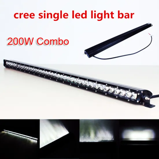 Classic led light bar single row Led 40" Combo Work light Off Road Light Fog Driving Light for Off road Jee-p 4x4