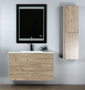 Pure acrylic washbasin for bathroom cabinet