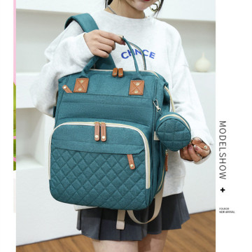 Multi-Function Nylon Organizer: The Ultimate Baby Travel Essentials Diaper Bag Backpack for Toddlers and Newborns