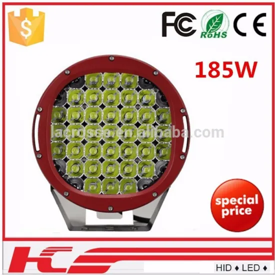 super bright off-road 185W led driving light work light